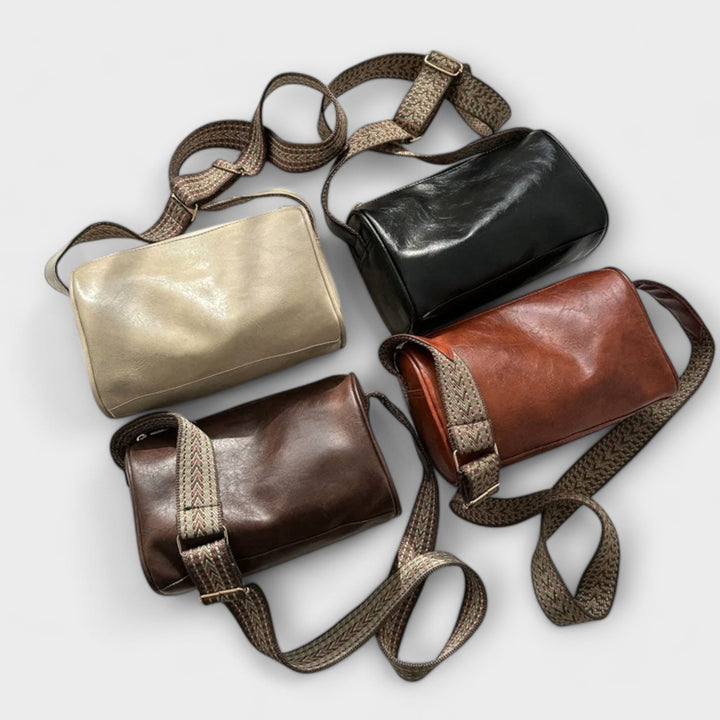 Wren | Women's Brown Leather Sling Bag