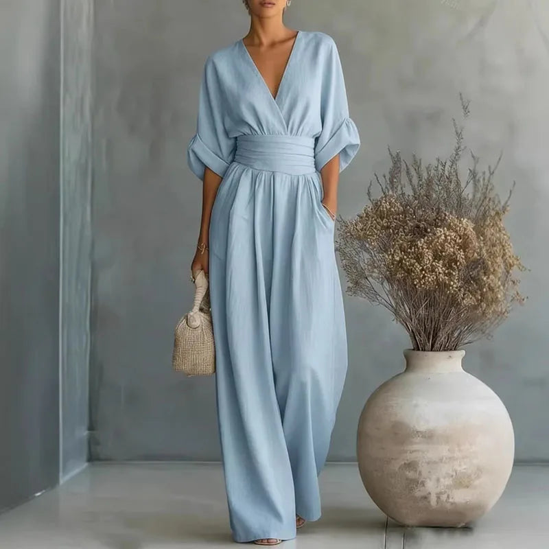 Remi | Women's Elegant Sleeveless Jumpsuit