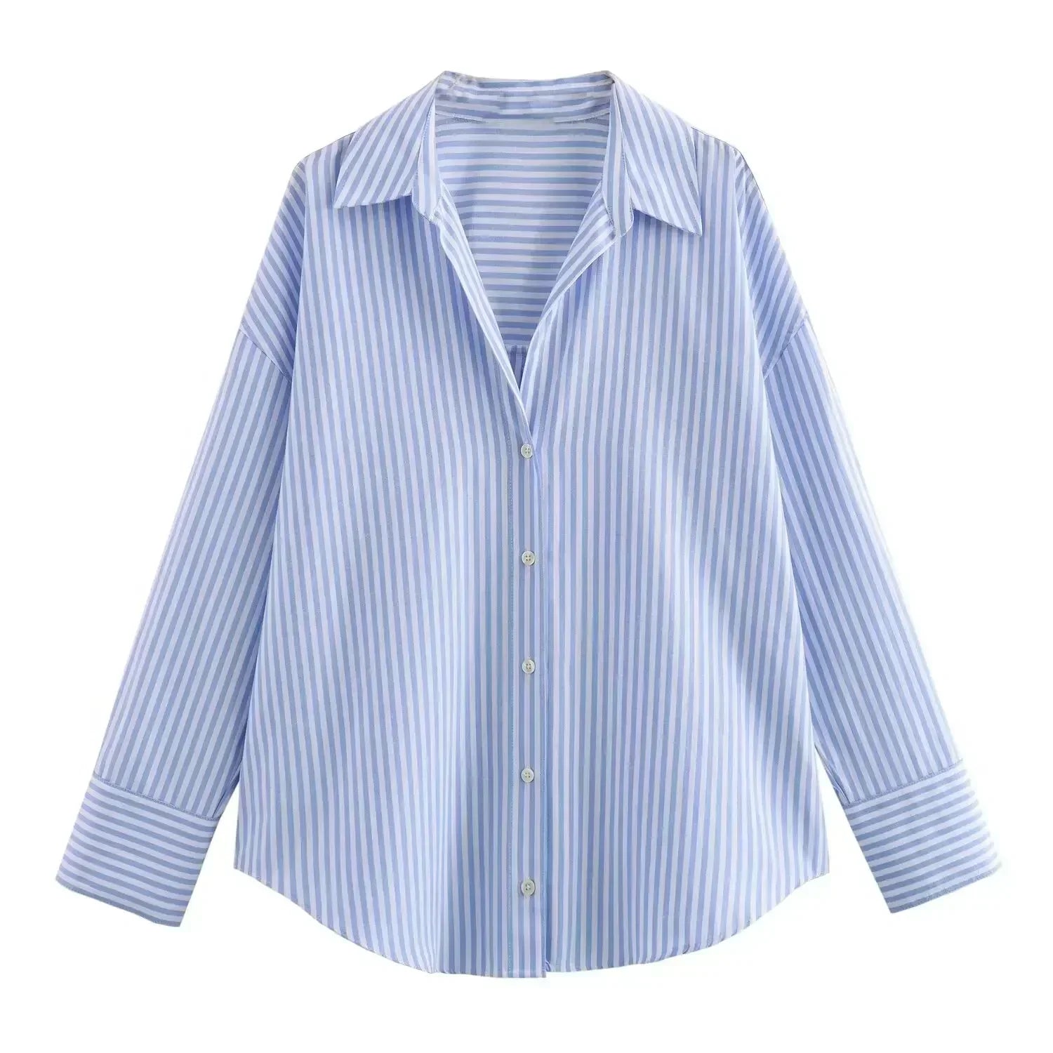 Susan | Women's Striped Button Up Shirt