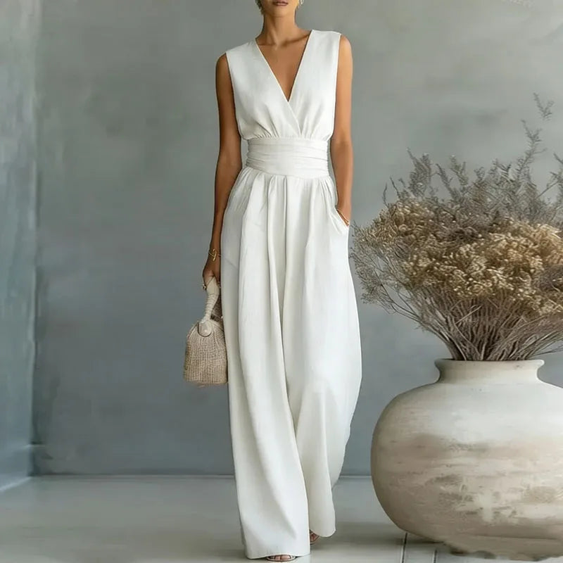 Remi | Women's Elegant Sleeveless Jumpsuit