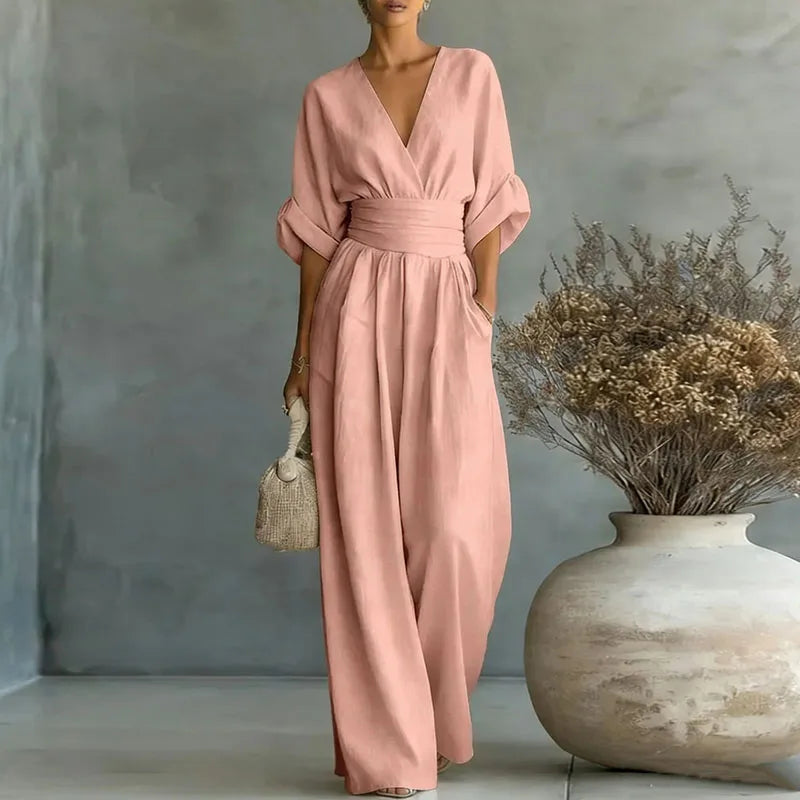 Remi | Women's Elegant Sleeveless Jumpsuit