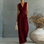 Remi | Women's Elegant Sleeveless Jumpsuit