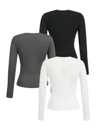 Mette | Women's Casual Viscose Long Sleeve T-Shirt