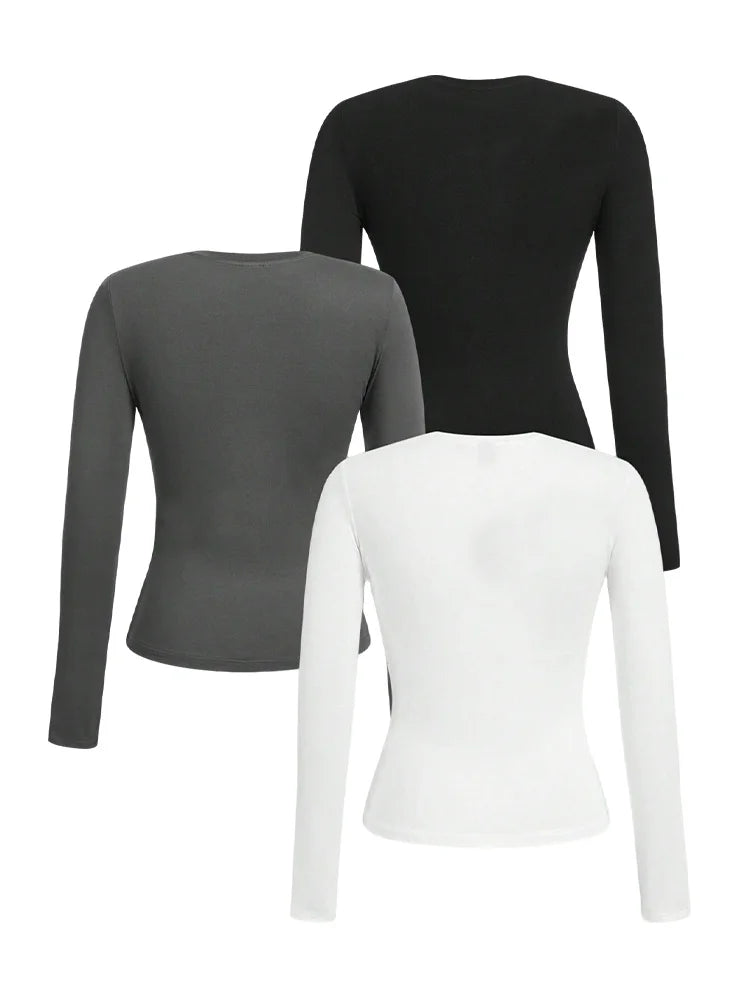 Mette | Women's Casual Viscose Long Sleeve T-Shirt