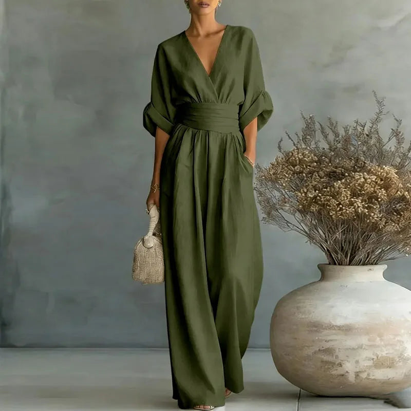 Remi | Women's Elegant Sleeveless Jumpsuit