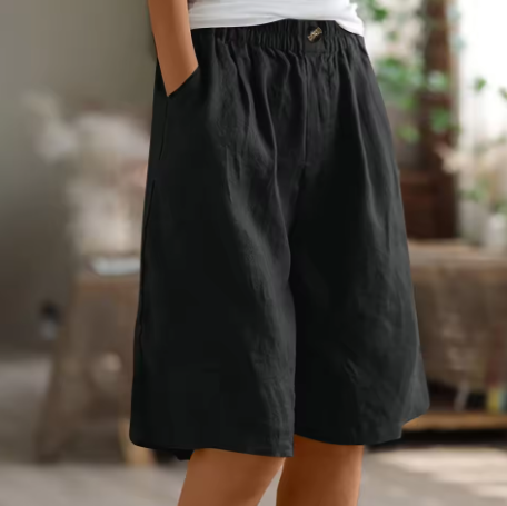 Lennox | Women's High-Waist Comfort Shorts Casual