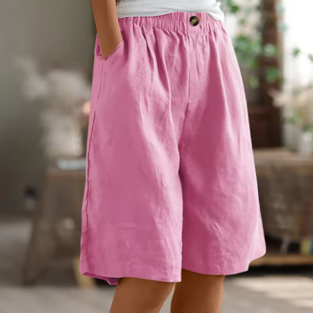 Lennox | Women's High-Waist Comfort Shorts Casual
