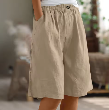 Lennox | Women's High-Waist Comfort Shorts Casual