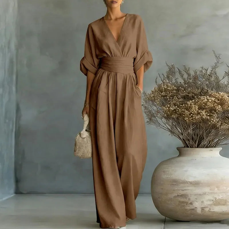 Remi | Women's Elegant Sleeveless Jumpsuit
