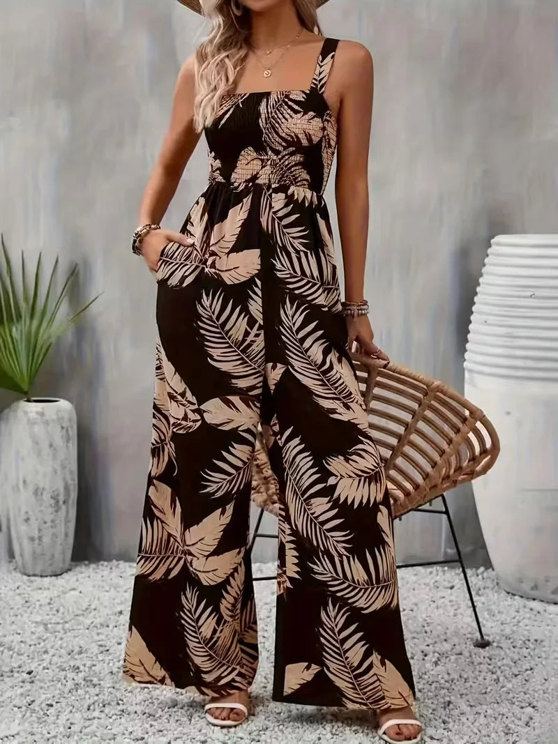 Remi | Women's Casual Sleeveless Romper Jumpsuit