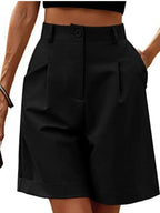 Mette | Women's Casual Summer Wide Leg Trousers