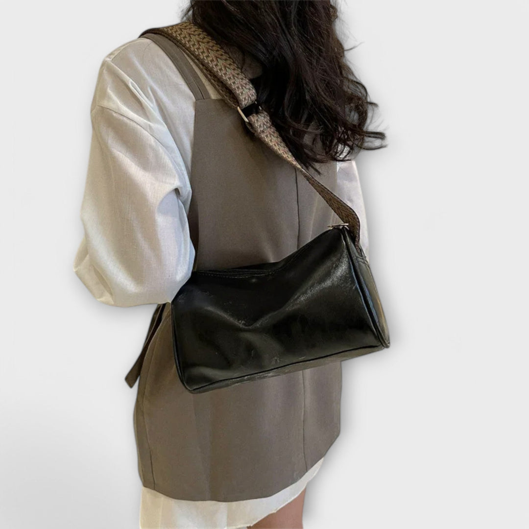 Wren | Women's Brown Leather Sling Bag