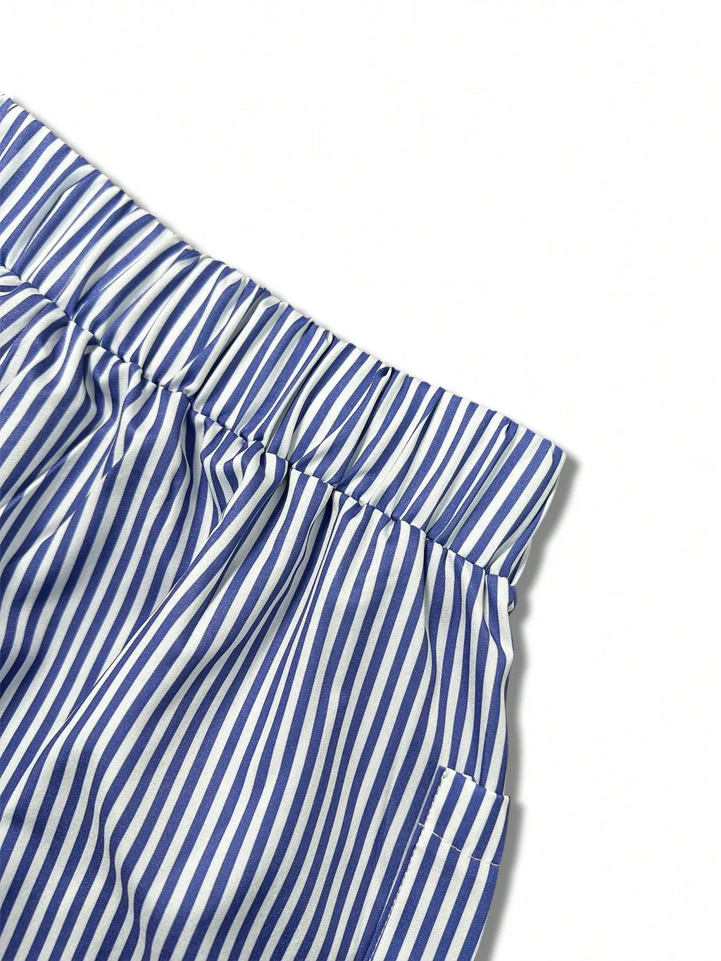 Mette | Women's Casual Striped Elastic Waist Trousers