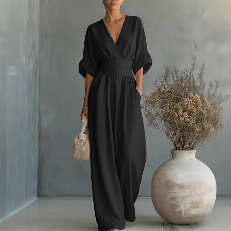 Remi | Women's Elegant Sleeveless Jumpsuit