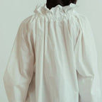 Marlowe | Women's Puffed Sleeve Cotton Blouse Layering Essential