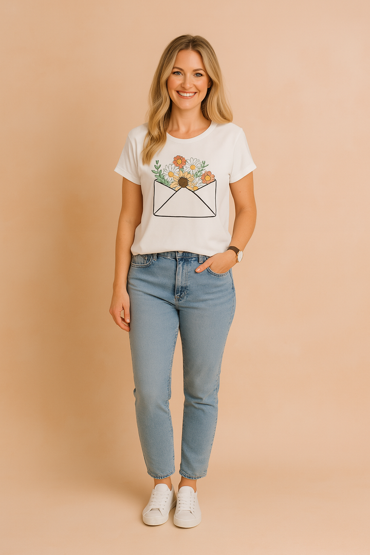 Sutton | Women's Graphic Short Sleeve Top