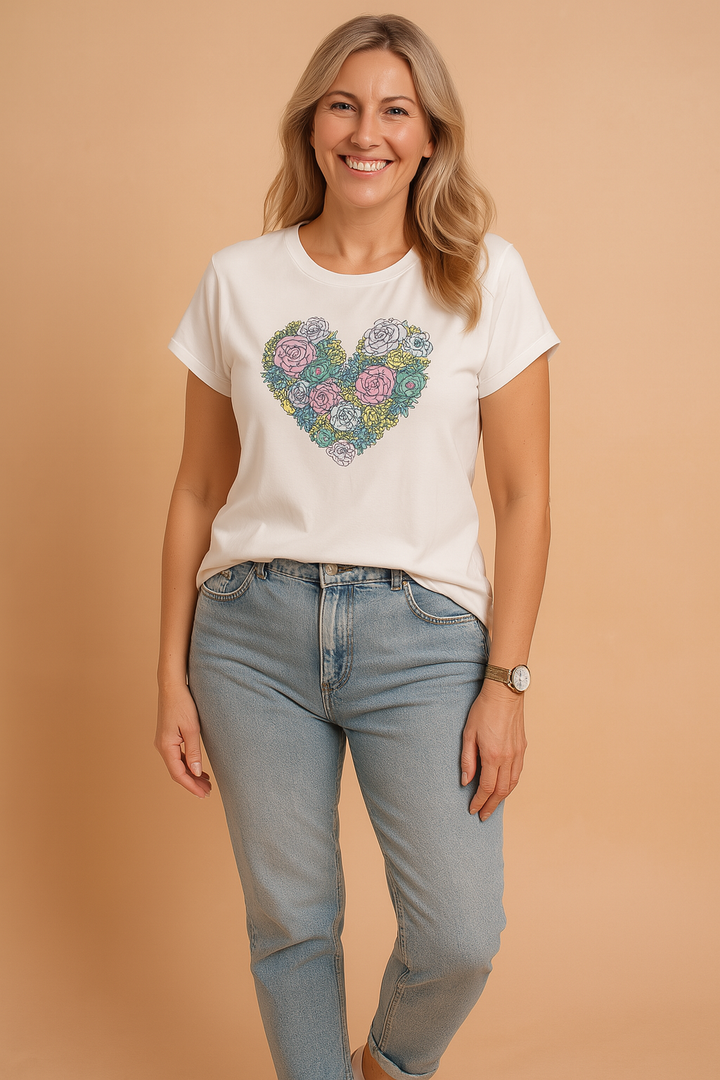 Sutton | Women's Graphic Short Sleeve Top