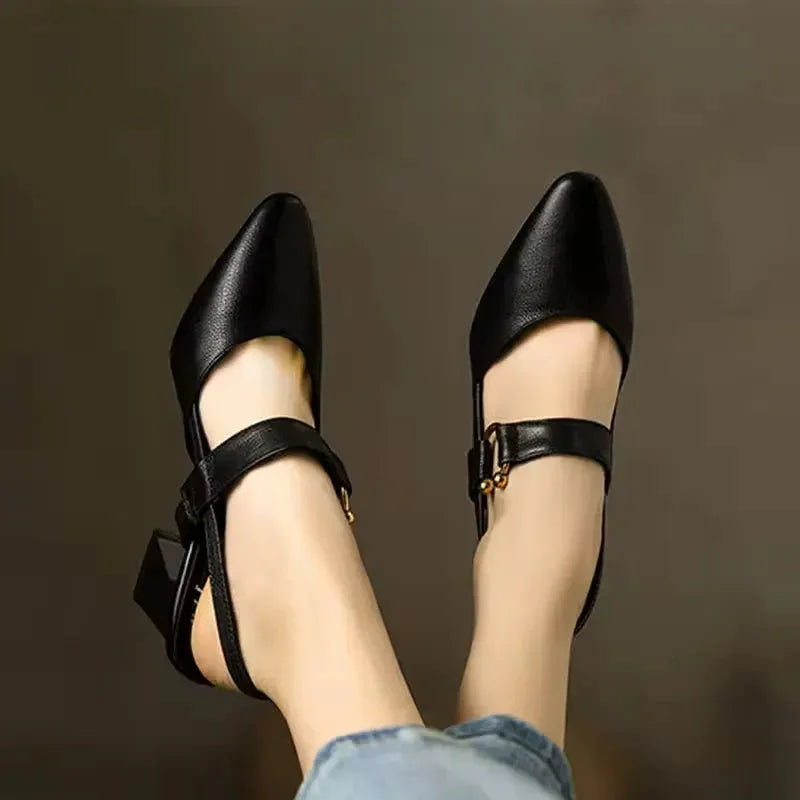 Lira | Women’s Elegant Ergonomic Support Heel Sandals