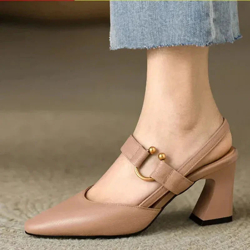 Lira | Women’s Elegant Ergonomic Support Heel Sandals