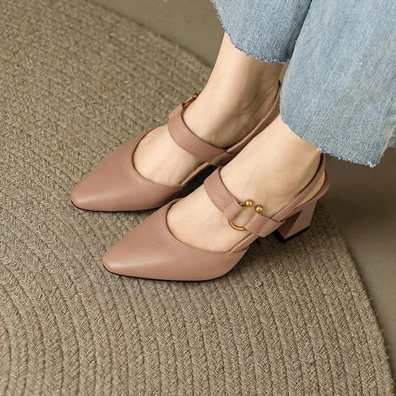 Lira | Women’s Elegant Ergonomic Support Heel Sandals