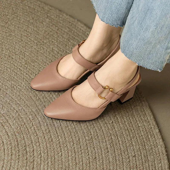 Lira | Women’s Elegant Ergonomic Support Heel Sandals
