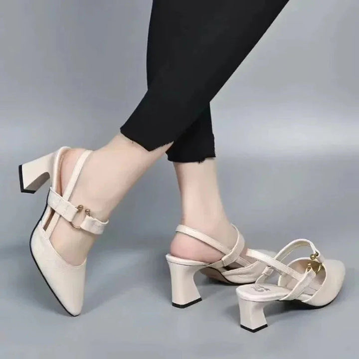 Lira | Women’s Elegant Ergonomic Support Heel Sandals