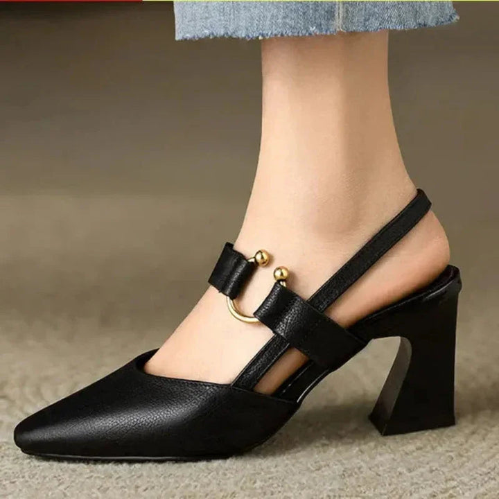 Lira | Women’s Elegant Ergonomic Support Heel Sandals