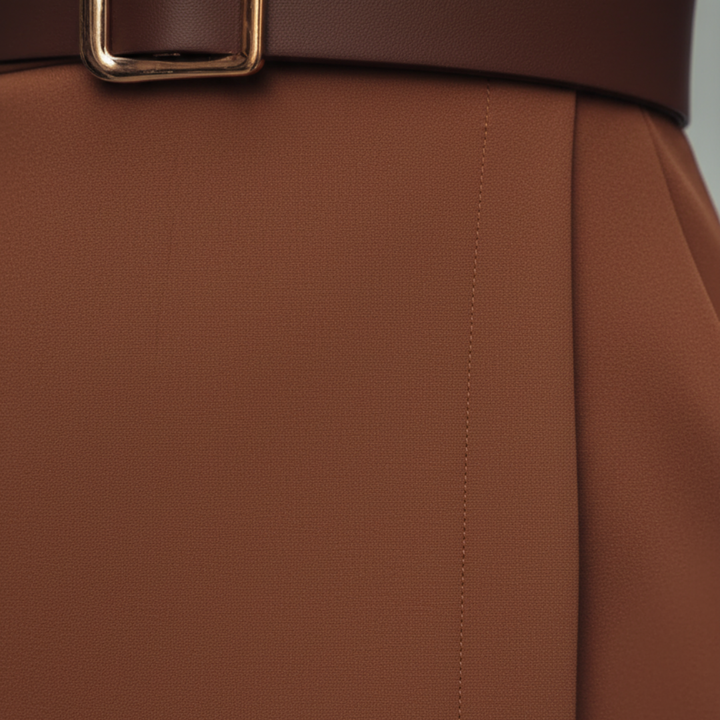 Lucia | Women's Belted Midi Dress