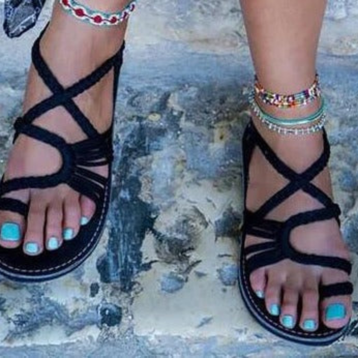Aria | Women's Colorful Beach Sandals Breezy Summer Casual
