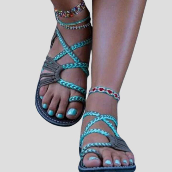 Aria | Women's Colorful Beach Sandals Breezy Summer Casual