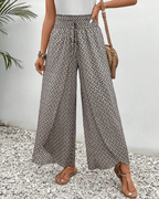 Priya | Women's High-Waist Wide-Leg Pants Casual