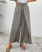 Priya | Women's High-Waist Wide-Leg Pants Casual