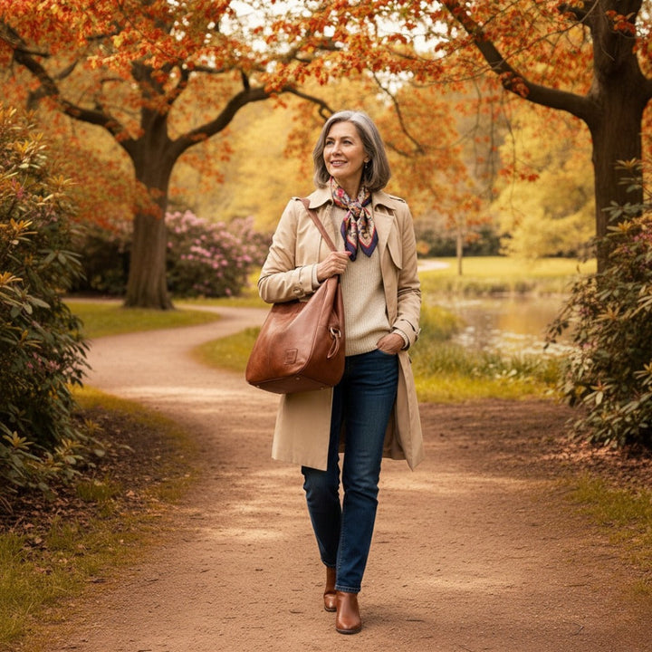 Priya | Women's Leather Hobo Bag