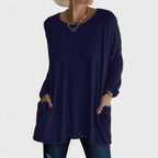 Remi | Women's Relaxed Fit Long Sleeve Top Casual