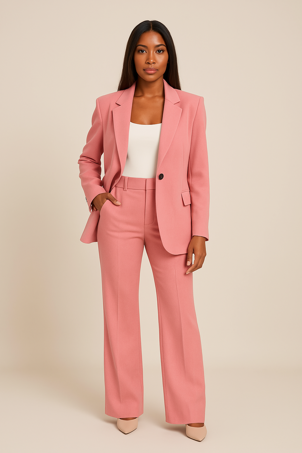 Lennox | Women's Tailored Pantsuit Blazer & Trousers Elegant