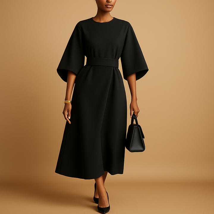 Sofia | Women's A-Line Midi Dress Elegant