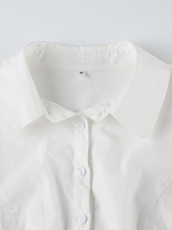 Priya | Women's Fitted Button-Up Blouse Chic