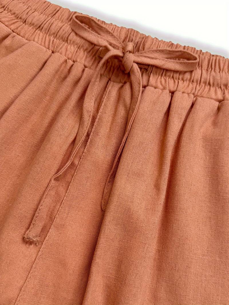 Zarelle | Women's Wide Leg Drawstring Pants Casual