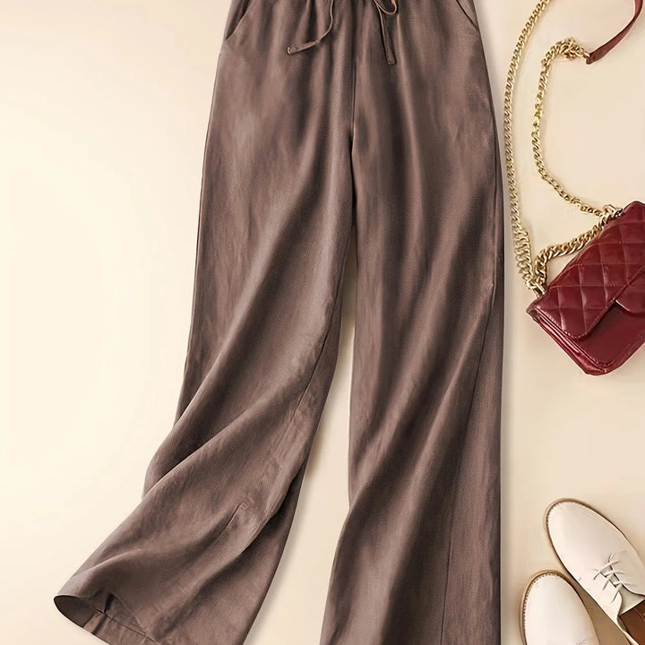 Zarelle | Women's Wide Leg Drawstring Pants Casual