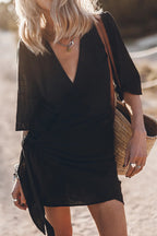 Elora | Women’s V-Neck Wrap Mini Dress