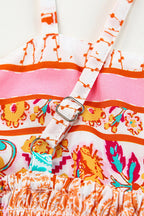 Elodie | Women's Printed Tiered Maxi Dress