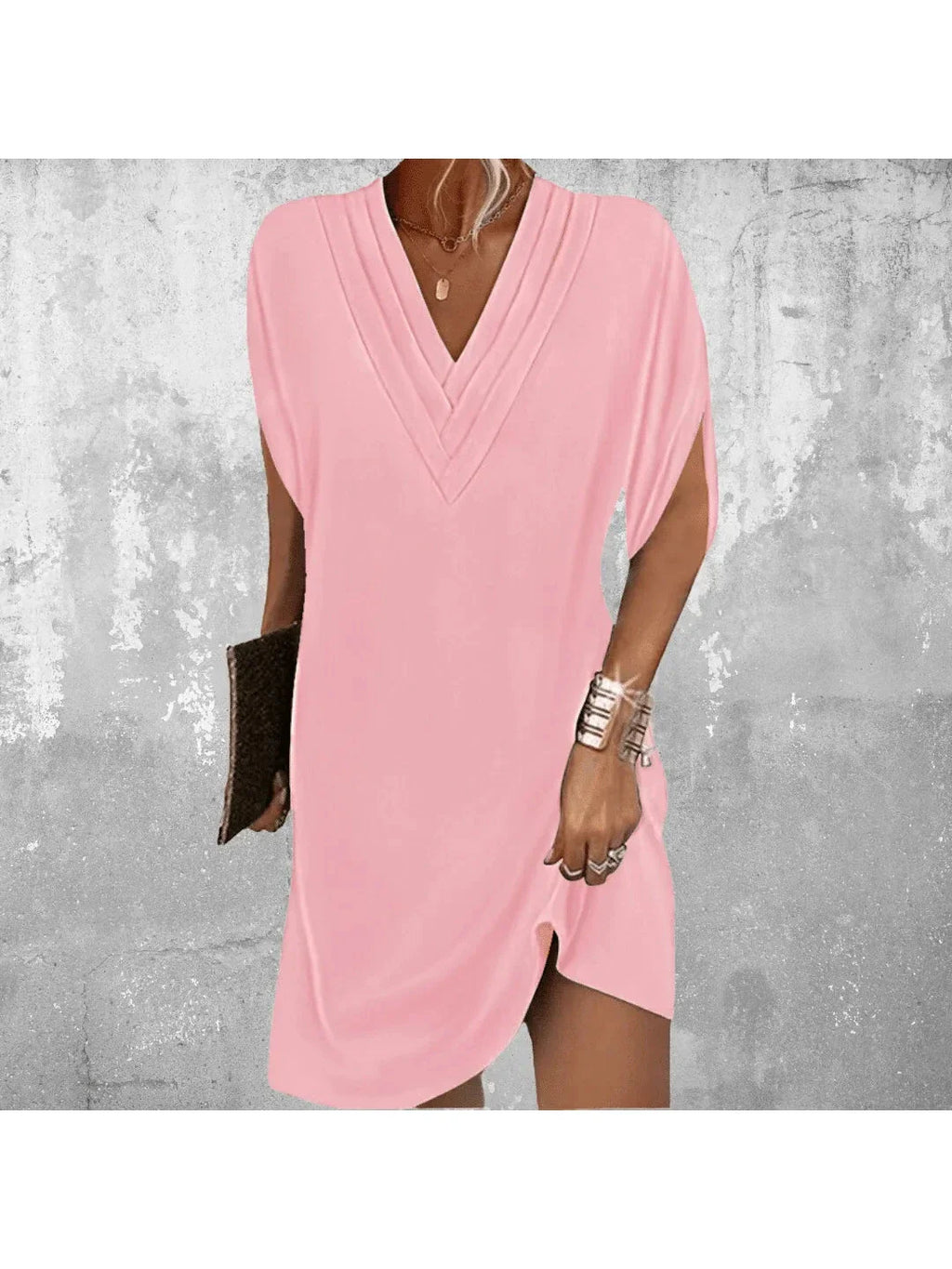 Zadie | Women's V-Neck Shift Dress