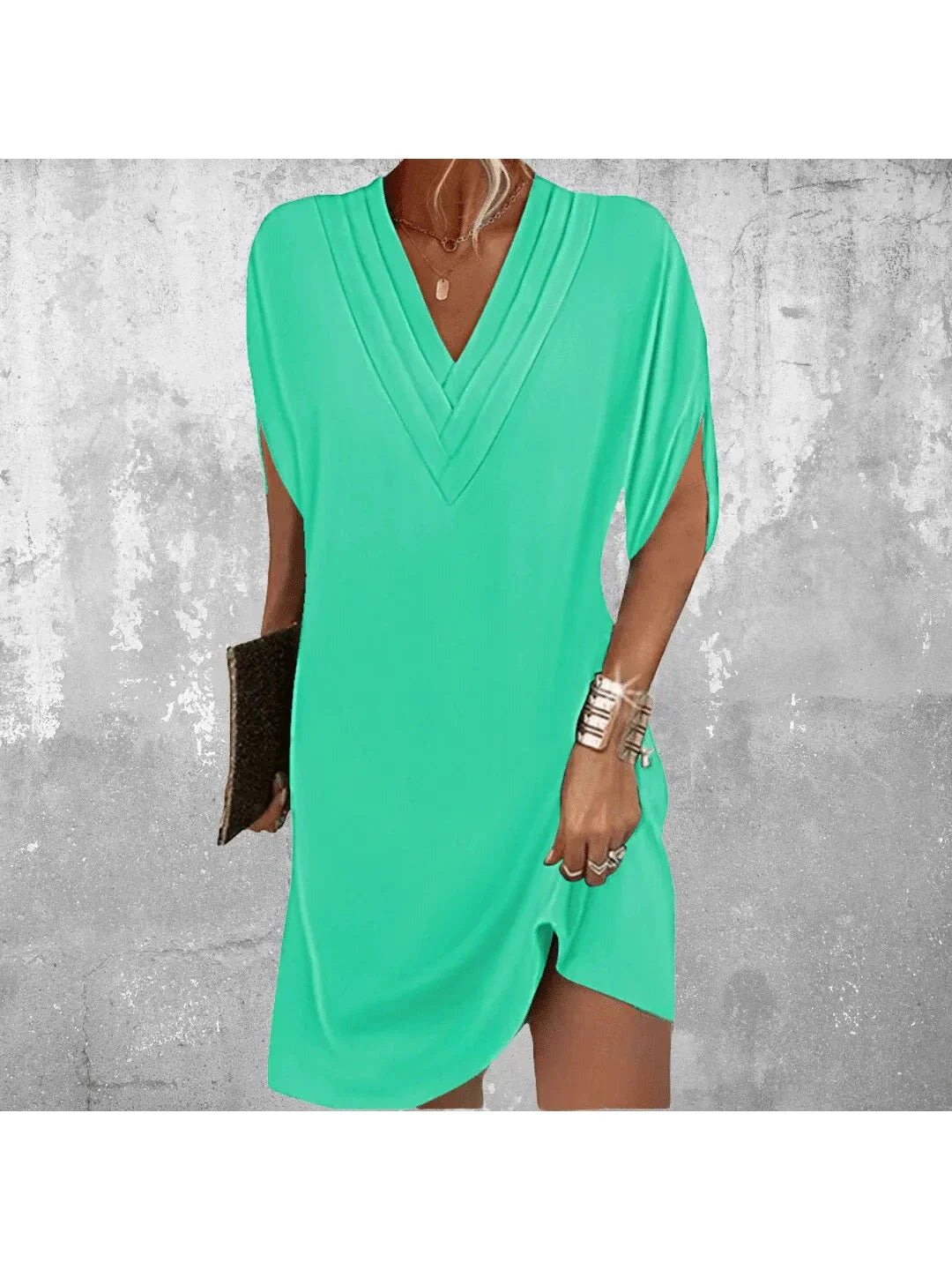 Zadie | Women's V-Neck Shift Dress
