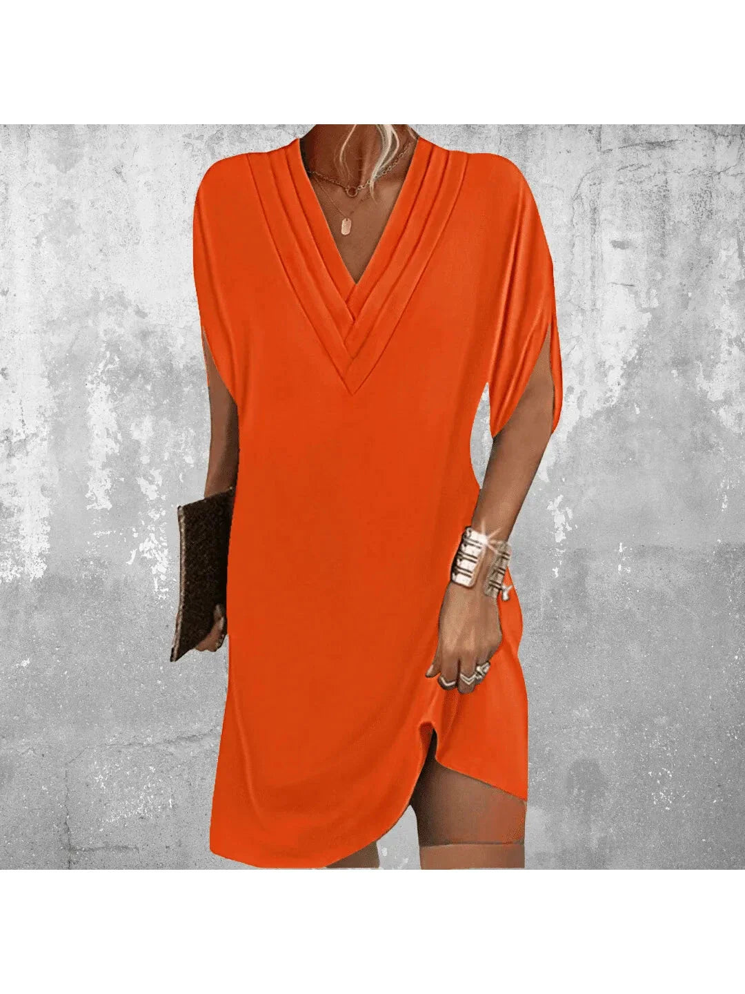 Zadie | Women's V-Neck Shift Dress