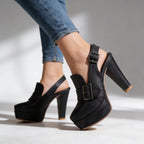 Sutton | Women's Platform Block Heel Slingbacks