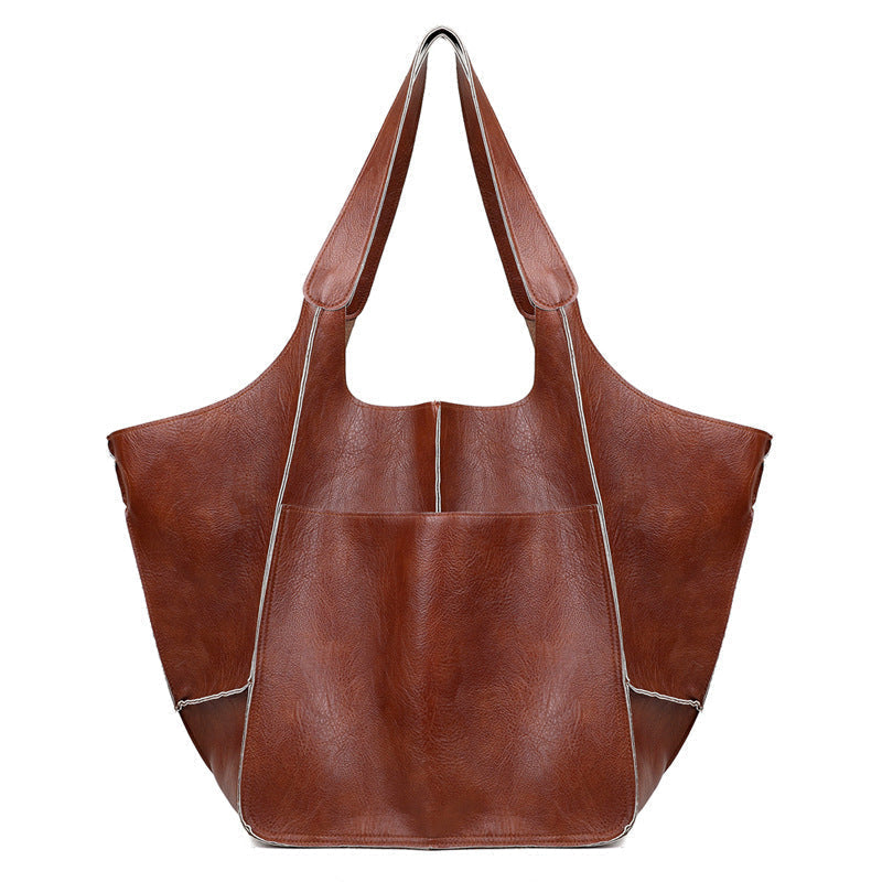 Hollis | Women’s Oversized Vintage Shoulder Bag