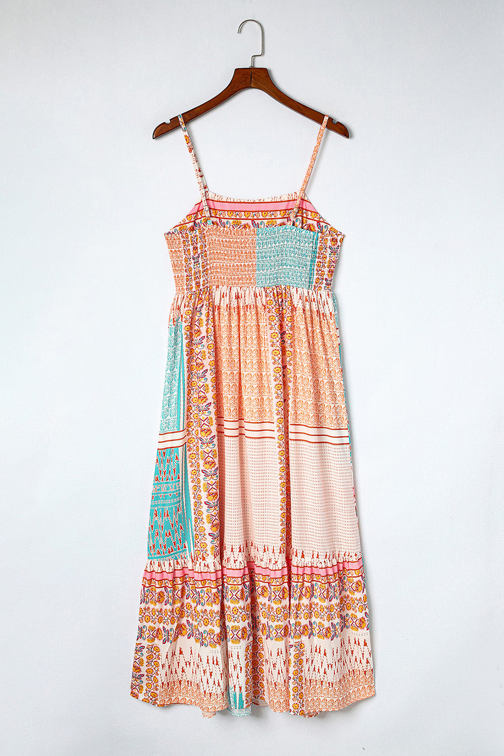 Elodie | Women's Printed Tiered Maxi Dress