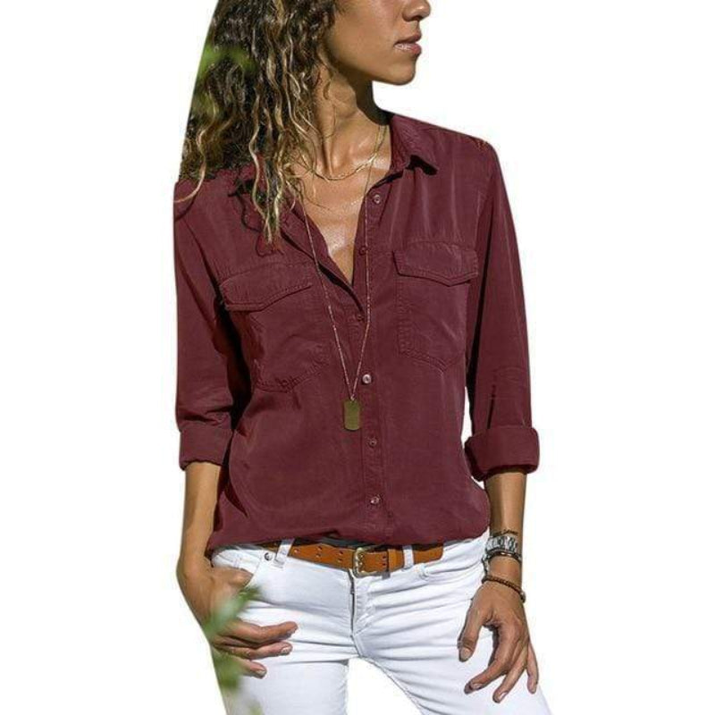 Marlowe | Women's Casual Button-Up Shirt