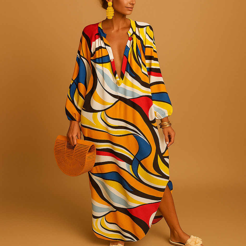 Sienna | Women's Boho Maxi Dress Casual