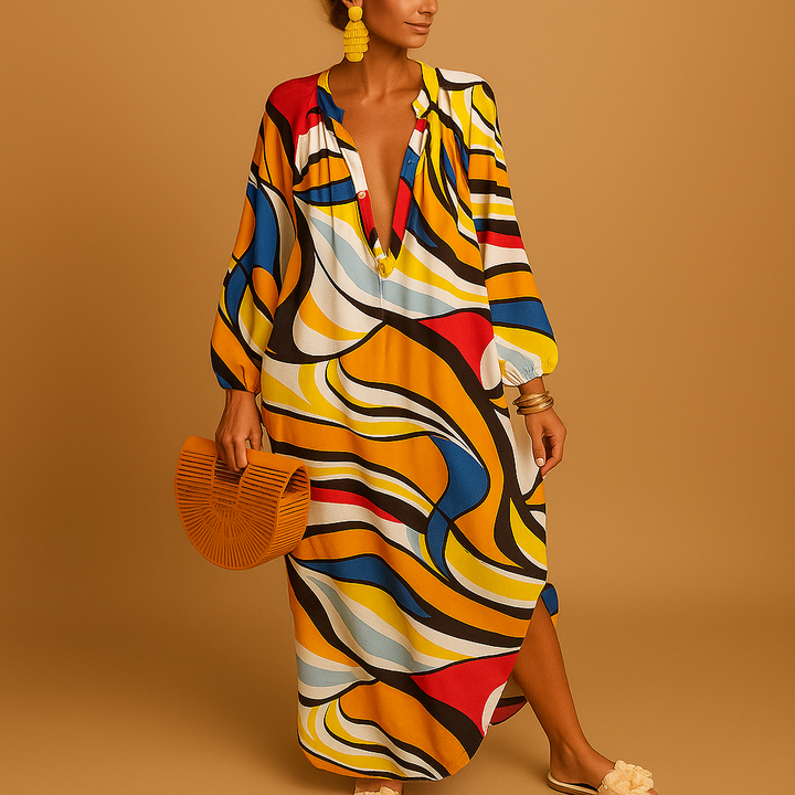 Sienna | Women's Boho Maxi Dress Casual